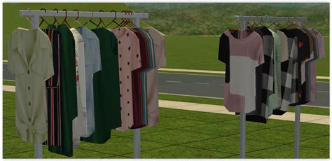 Mod The Sims Clothing Rack Recolours