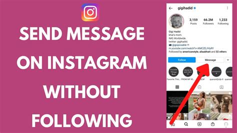How To Send Message In Instagram Without Following Youtube