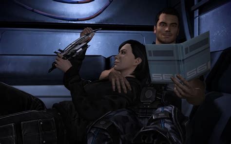 Femshep X Kaidan Mass Effect Romance Mass Effect Ships Mass Effect