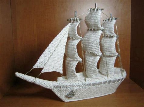 Crochet Sailing Ship Crafty Art Pinterest