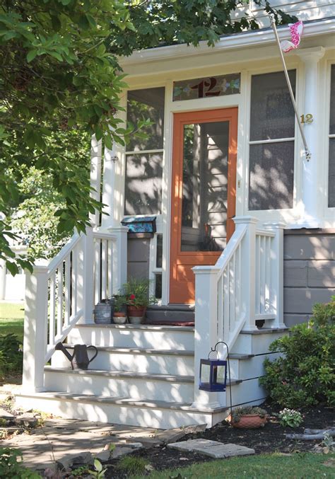 Maybe you would like to learn more about one of these? Sarah's Front Porch & Curb Appeal | Stately Kitsch | Front ...