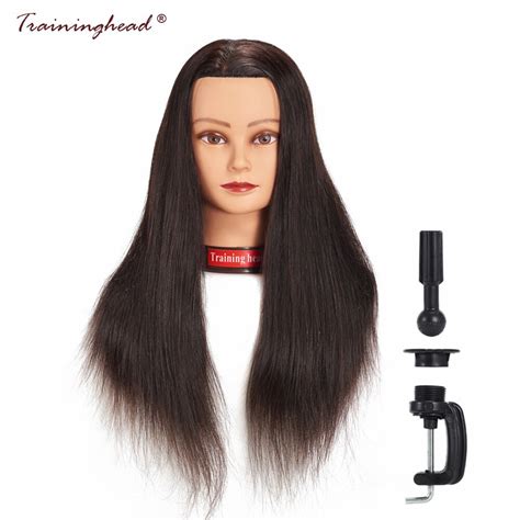 It is a dominant genetic trait. Traininghead 24 26" Human Hair Makeup Mannequin Head For ...