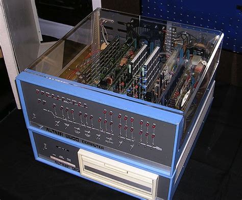 Altair 8800 Computer With 8 Inch Floppy Disk System Flickr Photo