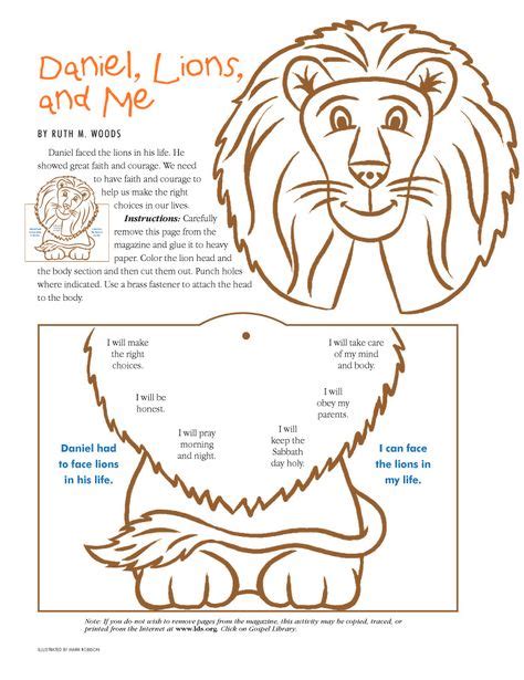 20 Best Daniel And The Lions Den Worksheets Ideas Daniel And The