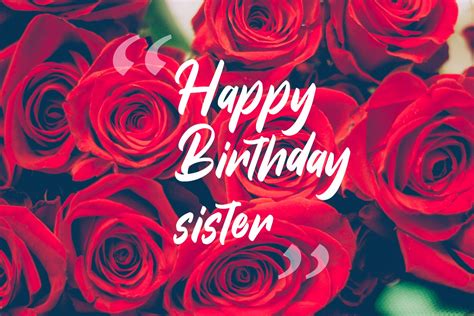 Best Birthday Wishes For Sister Images Messages Free Art