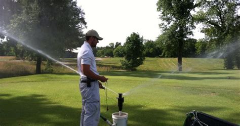 Hickory Ridge Golf Course Turf Care Center Old Irrigation Heads