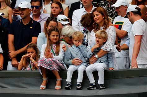Roger federer's kids have been making the most of their downtime. Roger Federer asked about possibility of having more kids ...