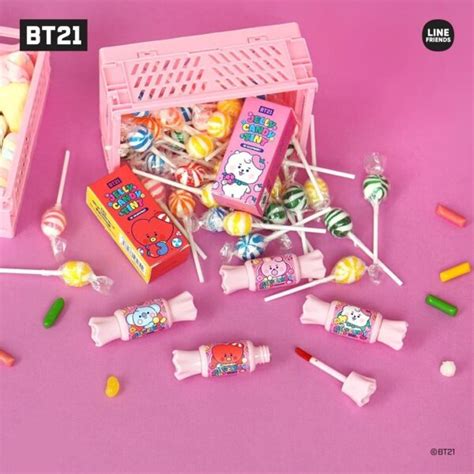 Official Bt21 Jelly Candy Tint Purple Galaxy Store