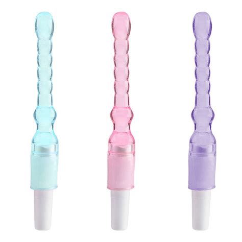 plug anal com vibro stimulator em jelly 17 cm si sexy import sex shop atacado sex shop
