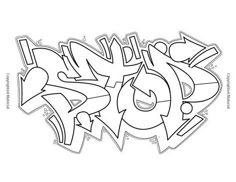 ️printable Street Art Graffiti Coloring Pages Free Download