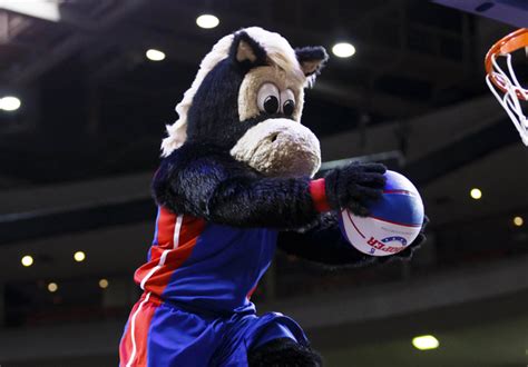 1, 1996, quickly becoming the most popular mascot in franchise history. NBA players keep beating up the Detroit Pistons mascot | For The Win