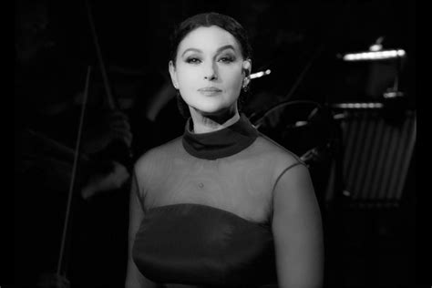 Monica Bellucci Takes On Her First Stage Show As Opera Legend Maria