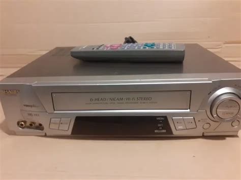 Sharp Vc M Vcr Vhs Video Cassette Recorder Player Head Pal Nicam