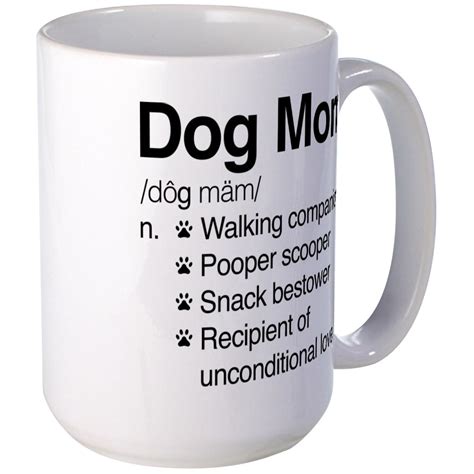 Cafepress Dog Mom Large Mug 15 Oz Ceramic Large Mug