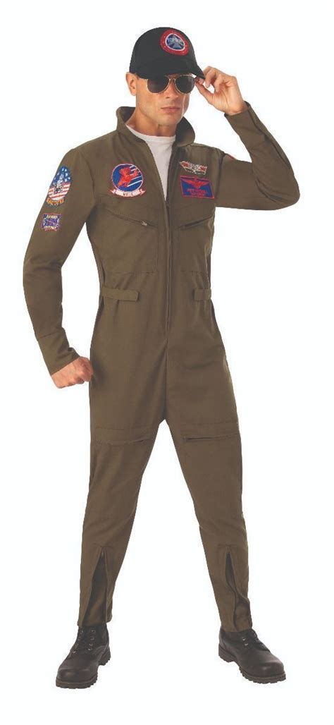 Flight Suit Jumpsuit Costume For Adults Top Gun Costume Super Centre