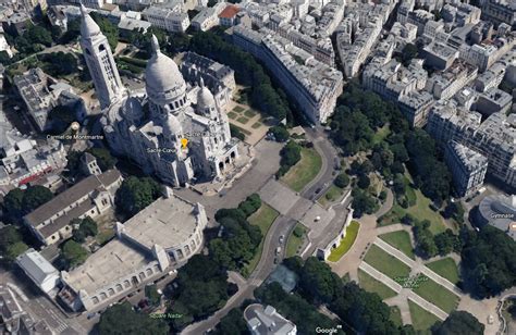 La basilique du Sacré Cœur de Montmartre dite du Vœu national située