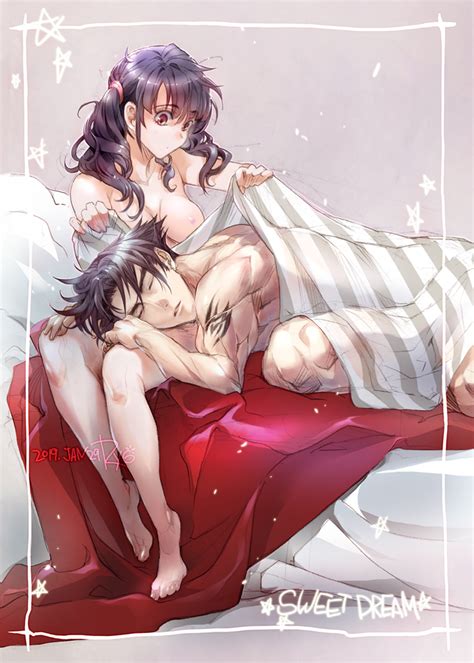 Rule 34 Bed Bed Sheet Black Hair Couple Jin Kazama Kazama Jin Ling Xiaoyu Nude Pointy Chin