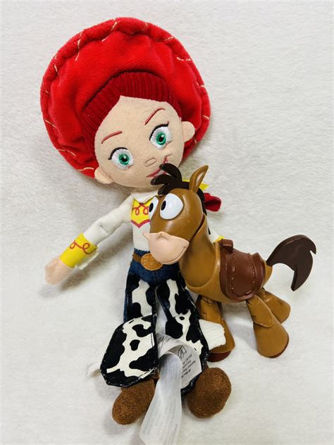 11” Disney Toy Story Jessie Plush Doll Cowgirl Disney Store Bullseye