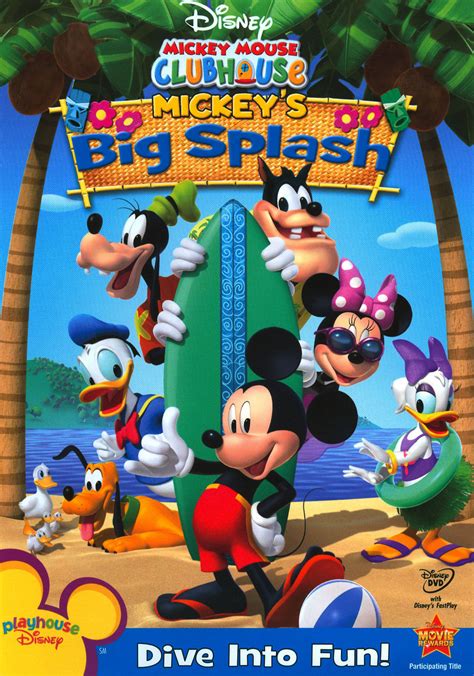 Mickey Mouse Clubhouse Mickeys Big Splash Dvd Best Buy