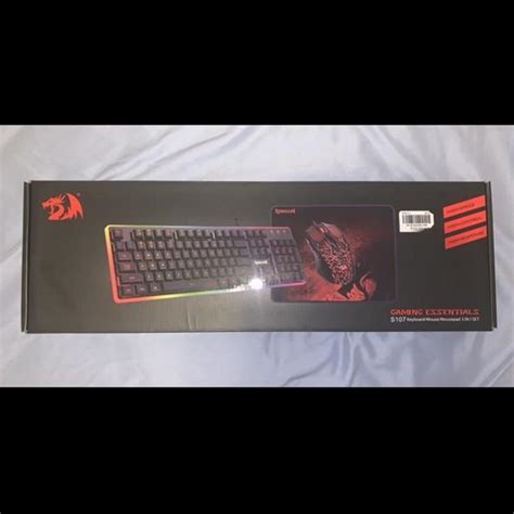 Red Dragon S107 Gaming Combo Set Keyboard Mouse Depop