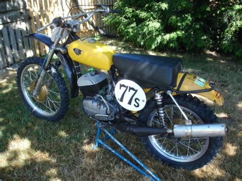 638, 634, 350, 360, 250, старушка. 1971 CZ 250 Motocross