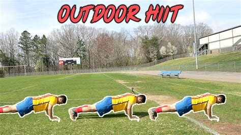 Outdoor Hiit Workout Youtube