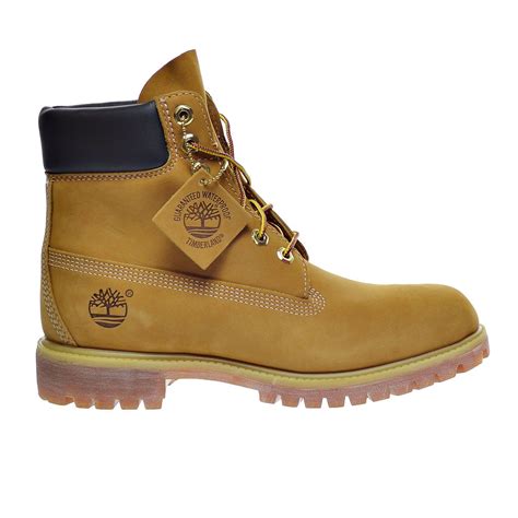 Timberland 6 Inch Premium Mens Boots Wheat Nubuck Tb010061 8 Dm Us