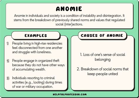 Anomie Sociology Introductory Guide For Students 2024