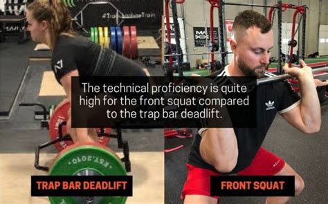 Trap Bar Deadlift Vs Front Squat Differences Pros Cons