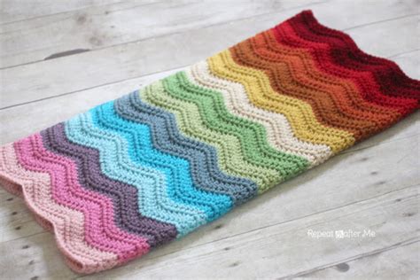 Catch up with ripple ceo brad garlinghouse, who shares his insights on the innovation in the #fintech industry via #swell2020. Rainbow Ripple Crochet Blanket - Repeat Crafter Me
