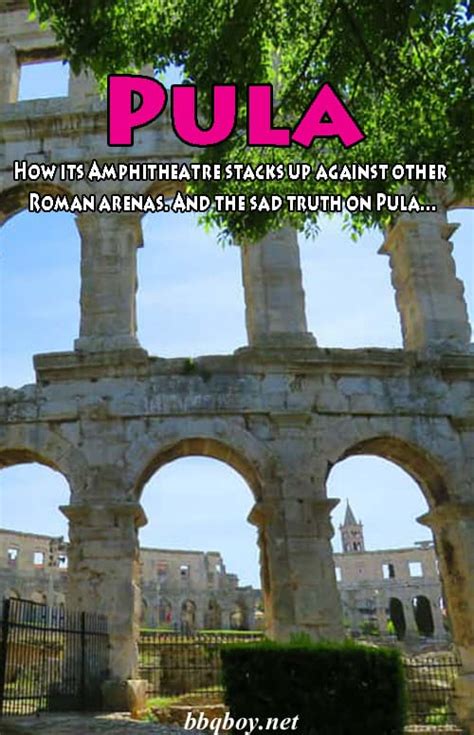 how pula s amphitheatre stacks up against other roman arenas