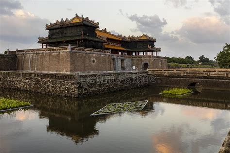 Imperial Palace Of Hue In Vietnam Stock Image Image Of National