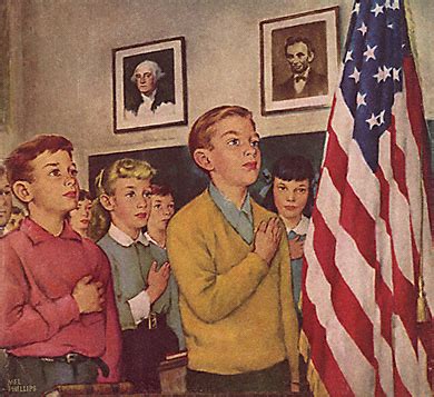 Babies and kids do cute and crazy stuff. Using Bullying to Club Patriotic Pledge | Catholic Lane