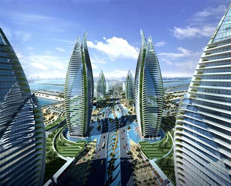 Skyscraper Projects On The Palm Jebel Ali Dubai Designed By Creative
