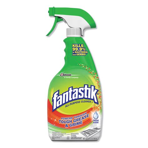 Fantastik All Purpose Cleaner Fresh Scent Oz Spray Bottle Each Officesupply Com