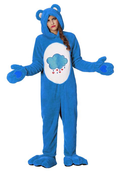Care Bears Deluxe Grumpy Bear Adult Costume Care Bears Costumes
