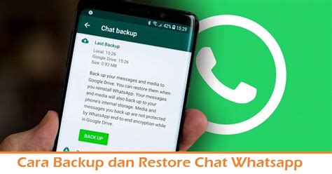 Tips Mengatasi Error Saat Memulihkan Chat Whatsapp