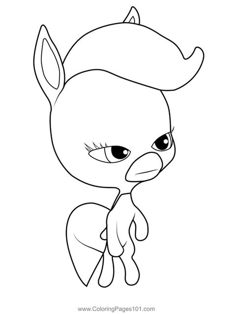 Kaalki Kwami Miraculous Ladybug Coloring Page In Ladybug Coloring Page Bear Coloring