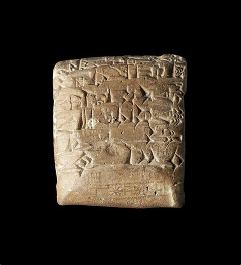 A Mesopotamian Terracotta Cuneiform Tablet Sumerian Third Dynasty Of