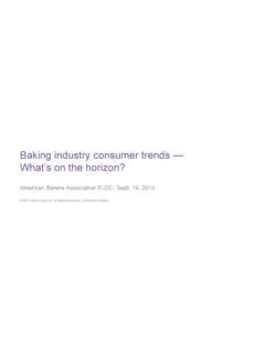 Baking Industry Consumer Trends Whats On The Horizon Baking