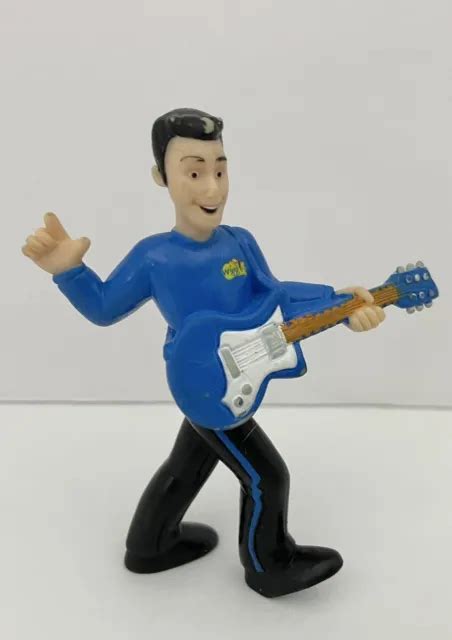The Wiggles Anthony Blue Shirt Pvc 3 Figure Topper Vintage 2004 Spin