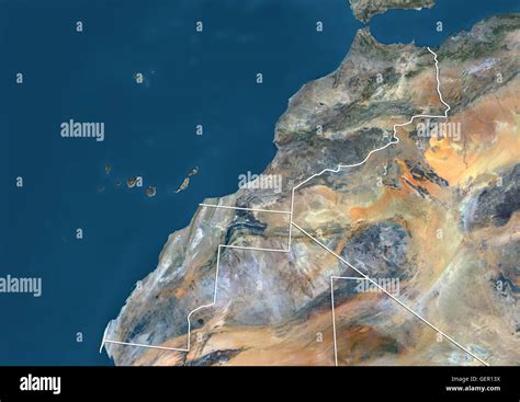 Marruecos Mapa Geografia Fotografías E Imágenes De Alta Resolución