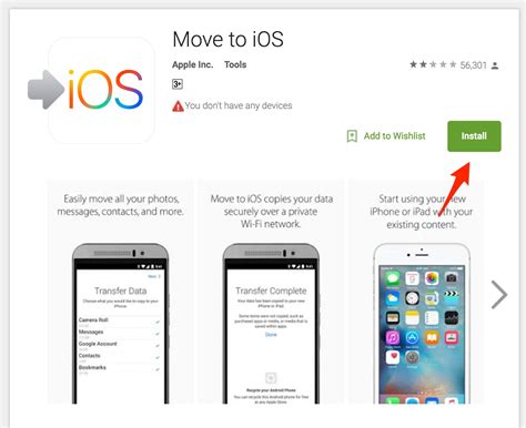 Given below is a list of apps like move to ios that can help in transferring data from android to ios: How to Transfer Contacts From Android to iPhone/iPad (3 Ways)