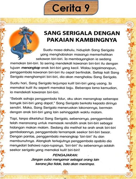 Dialog Cerita Pendek Cerita Dongeng Anak Nusantara