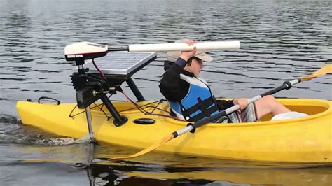 Solar Kayak Rig Youtube