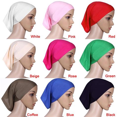 1pc Muslim Islamic Arabian Hijab Tube Underscarf Veil Robe Abaya Inner