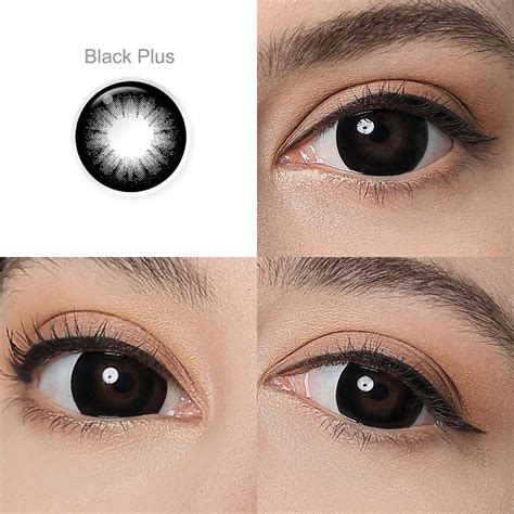 Supersize Black Plus 6 Months Contact Lenses