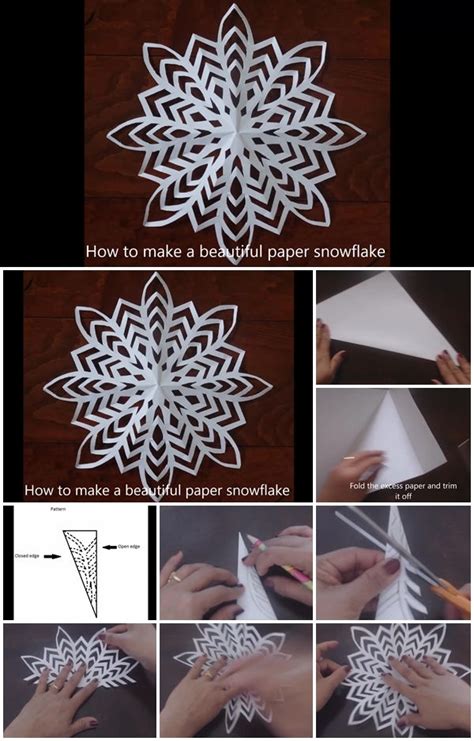 Submitted 7 years ago by suckmyleft1. DIY Single Sheet Paper Snowflake Tutorial | UsefulDIY.com
