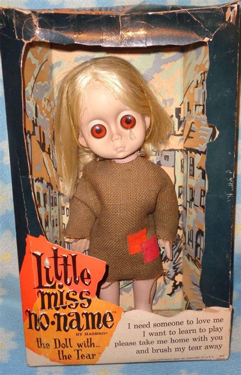 Rare Hasbro Little Miss No Name Doll In Box ~ Unplayed With Haunted