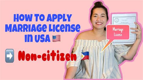 How To Apply Marriage License In Usa Fil Am Marriage Vlog1 By Titaliz Youtube